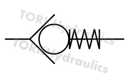 Check valve for 4WEH-25